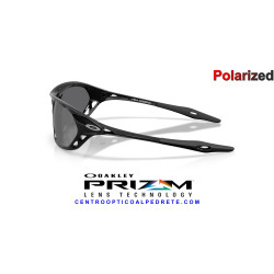 Oakley Cage Jacket Polished Black / Prizm Black Polarized (OO9537-08) | Graduable
