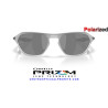 Oakley Cage Jacket X Silver / Prizm Black Polarized (OO9537-09) | Prescription Ready