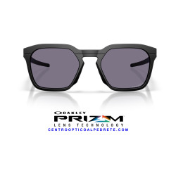 Oakley HSTN SQ 2.0 Matte Black / Prizm Grey (OO9555-01) | Graduable