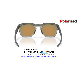 Oakley HSTN SQ 2.0 Matte Grey Smoke / Prizm Ruby Polarized (OO9555-06) | Graduable