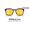 Oakley HSTN SQ 2.0 Polished Black / Prizm 24K Polarized (OO9555-07) | Graduable