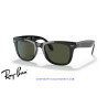 Ray-Ban RB4105 Folding Wayfarer Black / G-15 Green | Alpedrete