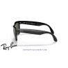 Ray-Ban RB4105 Folding Wayfarer Black / G-15 Green | Alpedrete