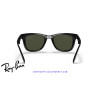 Ray-Ban RB4105 Folding Wayfarer Black / G-15 Green | Alpedrete