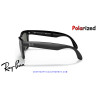 Ray-Ban RB4105 Folding Wayfarer Black / G-15 Green Polarized | Alpedrete