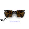 Ray-Ban RB4105 Folding Wayfarer Light Havana / B-15 Brown | Alpedrete