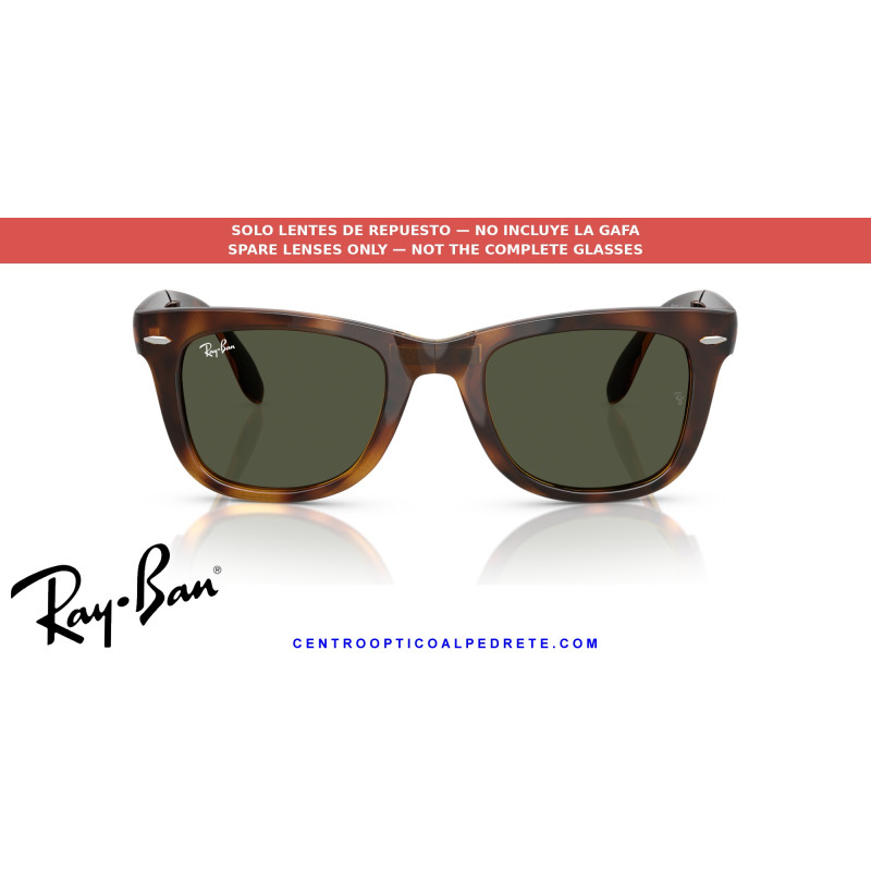 Ray-Ban RB4105 Replacement Green Lenses | Centro Óptico Alpedrete