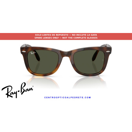 Ray-Ban RB4105 Replacement Green Lenses | Centro Óptico Alpedrete