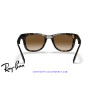 Ray-Ban RB4105 Folding Wayfarer Light Havana / Light Brown Gradient | Alpedrete