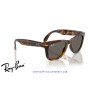 Ray-Ban RB4105 Folding Wayfarer Havana / Dark Grey | Alpedrete