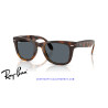 Ray-Ban RB4105 Folding Wayfarer Havana / Blue | Sunglasses Alpedrete