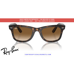 Lentes de repuesto Ray-Ban Wayfarer RB2140 Brown Gradient | Centro Óptico Alpedrete