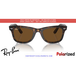 Ray-Ban Wayfarer RB2140 Replacement Brown Polarized Lenses | Óptica Alpedrete