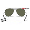 Ray-Ban Aviator Black / G-15 Green Polarized | Centro Óptico Alpedrete