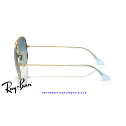Ray-Ban Aviator Large Gold / Blue (RB3025 001/3M) | Centro Óptico Alpedrete