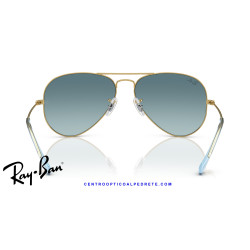 Ray-Ban Aviator Large Gold / Blue (RB3025 001/3M) | Centro Óptico Alpedrete