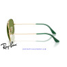 Ray-Ban Aviator Arista Gold / Green (RB3025 001/4E) | Centro Óptico Alpedrete
