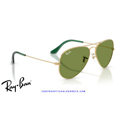 Ray-Ban Aviator Arista Gold / Green (RB3025 001/4E) | Centro Óptico Alpedrete