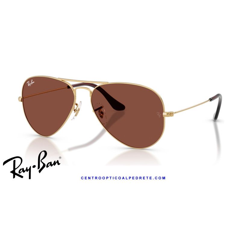 Ray-Ban Aviator Arista Gold / Red (RB3025 001/C5) | Centro Óptico Alpedrete