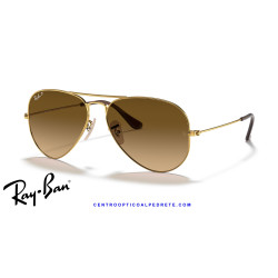 Ray-Ban Aviator Oro arista / marrón degradada (RB3025 001/M2) | Gafas de sol