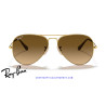 Ray-Ban Aviator Arista Gold / Brown Gradient | Centro Óptico Alpedrete