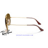 Ray-Ban Aviator Arista Gold / Brown Gradient | Centro Óptico Alpedrete