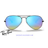 Ray-Ban Aviator Black / Brown Gradient Mirror Blue | Centro Óptico Alpedrete