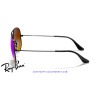 Ray-Ban Aviator Black / Brown Gradient Mirror Blue | Centro Óptico Alpedrete