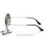 Ray-Ban Aviator Plata / gris degradada (RB3025 003/32) | Centro Óptico Alpedrete