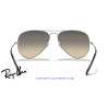 Ray-Ban Aviator Plata / gris degradada (RB3025 003/32) | Centro Óptico Alpedrete