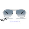 Ray-Ban Aviator Plata / azul claro degradada (RB3025 003/3F) | Gafas de sol