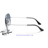 Ray-Ban Aviator Plata / azul claro degradada (RB3025 003/3F) | Gafas de sol