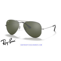 Ray-Ban Aviator Plata / gris (RB3025 003/40) | Centro Óptico Alpedrete