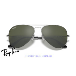 Ray-Ban Aviator Plata / gris (RB3025 003/40) | Centro Óptico Alpedrete