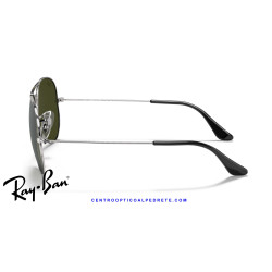 Ray-Ban Aviator Plata / gris (RB3025 003/40) | Centro Óptico Alpedrete