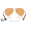 Ray-Ban Aviator Gunmetal / naranja (RB3025 004/33) | Centro Óptico Alpedrete