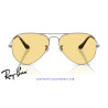 Ray-Ban Aviator Gunmetal / Yellow (RB3025 004/R6) | Centro Óptico Alpedrete