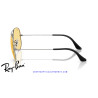 Ray-Ban Aviator Gunmetal / Yellow (RB3025 004/R6) | Centro Óptico Alpedrete