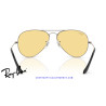 Ray-Ban Aviator Gunmetal / Yellow (RB3025 004/R6) | Centro Óptico Alpedrete