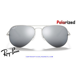 Ray-Ban Aviator Plata / gris oscuro (RB3025 019/W3) | Centro Óptico | Originales