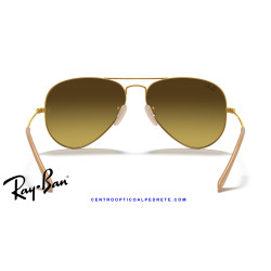 Ray-Ban Aviator Gold / Brown Gradient (RB3025 112/85) | Centro Óptico Alpedrete