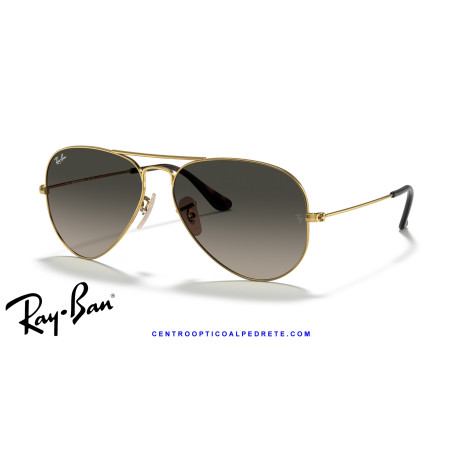 Ray-Ban Aviator Oro arista / gris degradada (RB3025 181/71) | Gafas de sol