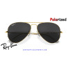 Ray-Ban Aviator Gold / Black Polarized (RB3025 919648) | Centro Óptico Alpedrete
