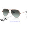 Ray-Ban Aviator Oro rosa / azul vintage negro (RB3025 9202GK) | Gafas de sol