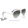 Ray-Ban Aviator Oro rosa / azul vintage negro (RB3025 9202GK) | Gafas de sol
