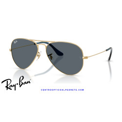 Ray-Ban Aviator Oro arista / azul (RB3025 9278R5) | Centro Óptico Alpedrete