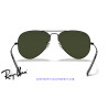 Ray-Ban Aviator Black / G-15 Green (RB3025 L2823) | Centro Óptico Alpedrete