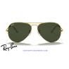 Ray-Ban Aviator Oro / verde G-15 (RB3025 W3234) | Centro Óptico Alpedrete