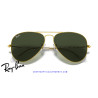 Ray-Ban Aviator Oro / verde G-15 (RB3025 W3234) | Centro Óptico Alpedrete