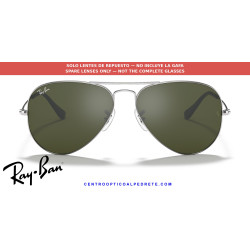 Lentes originales Ray-Ban Aviator Grey (RB3025 003/40) | Centro Óptico Alpedrete